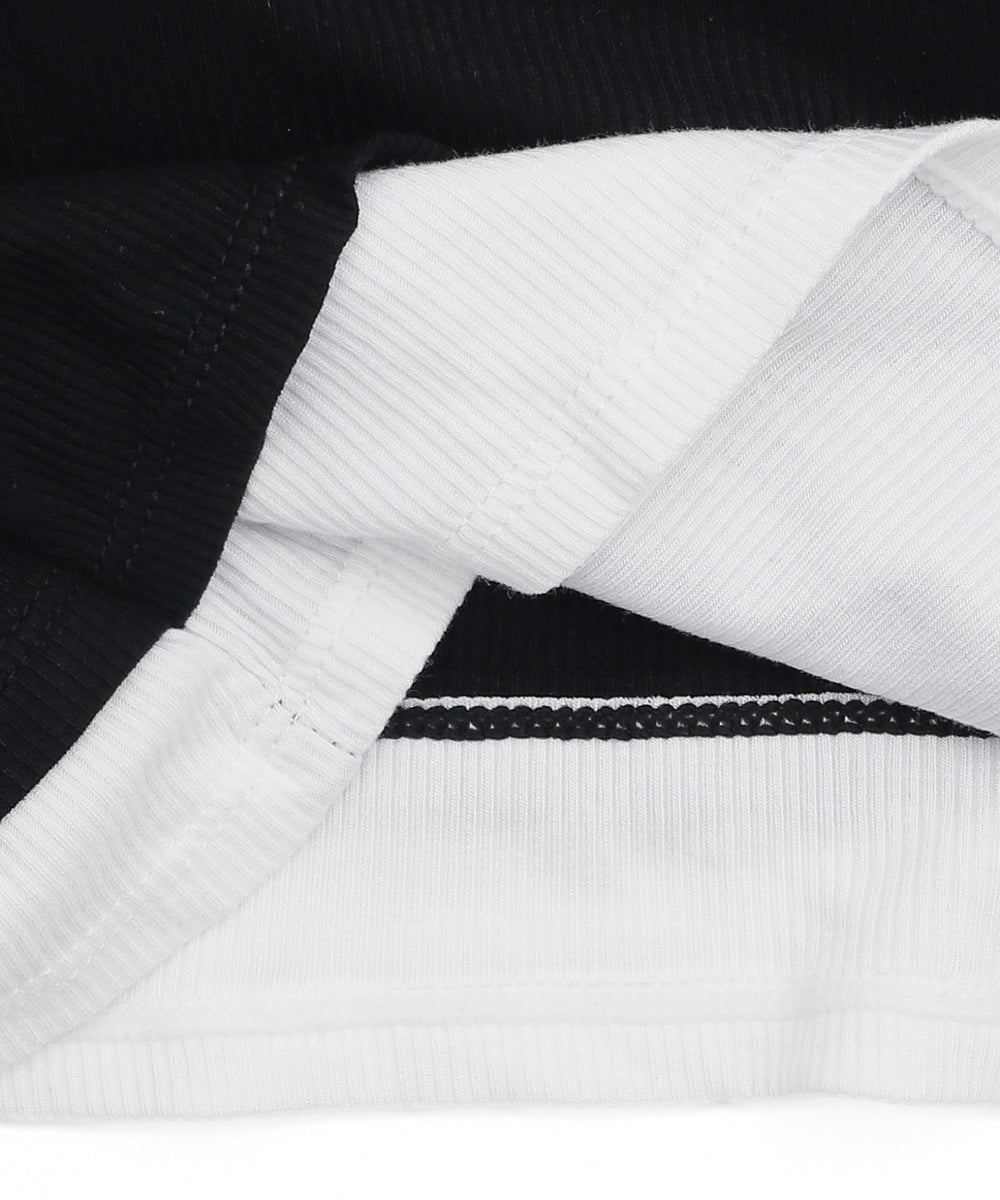 リブボタンキャミソール