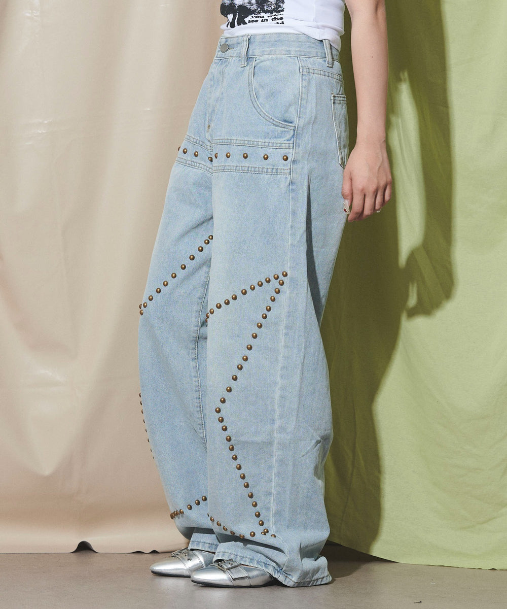 デニム淡 モデル：155cm F着用