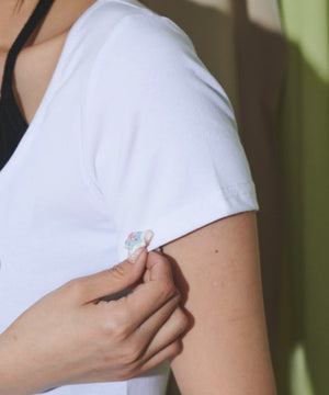 メタルパッチレイヤードピチTOP