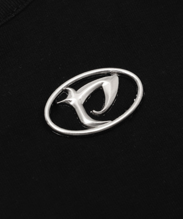 メタルパッチレイヤードピチTOP