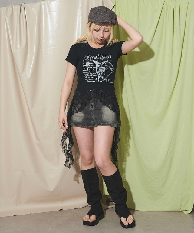 ブラック モデル：155cm F着用