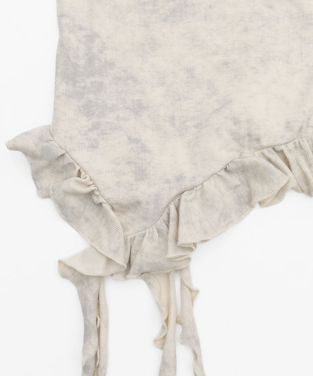 スタッズロゴヘムキャミワンピ