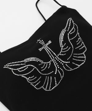 ラインストーンキャミ