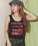 FORMURAスタッズタンク/ブラック モデル：160cm F着用