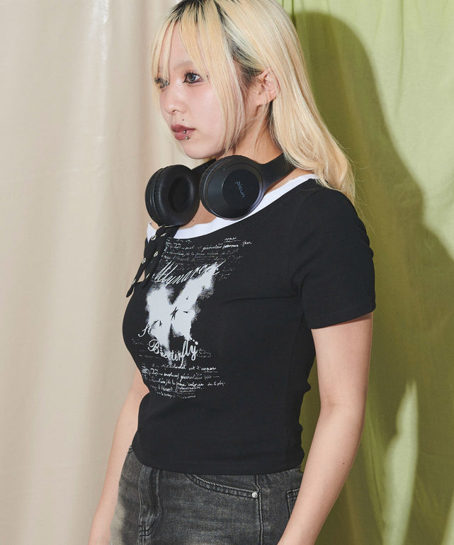 ブラック モデル：155cm F着用