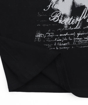 バタフライオフショルピチT