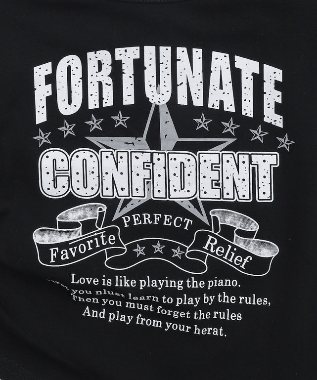 フェイクインナープリントロゴピチT2