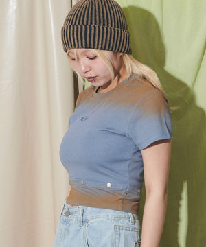 ブルー モデル：155cm F着用