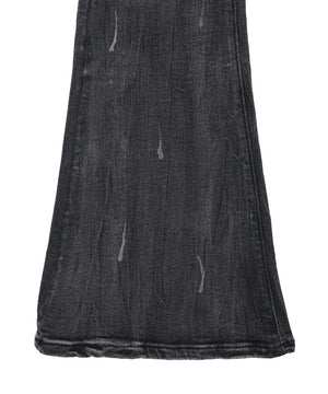 ダメージフレアデニム