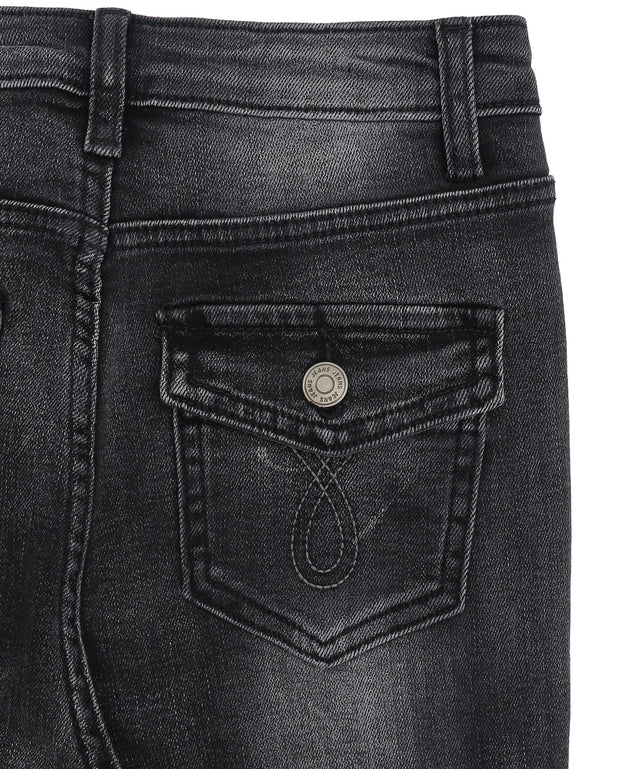 ダメージフレアデニム