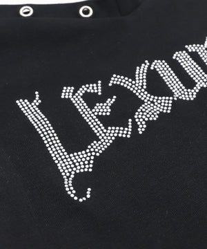 アイレットラインストーンピチT