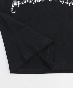 アイレットラインストーンピチT