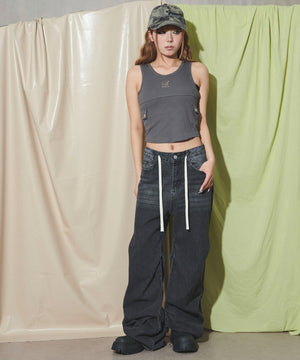 チャコール モデル：160cm F着用