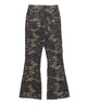 カモフラブッシュフレアパンツ