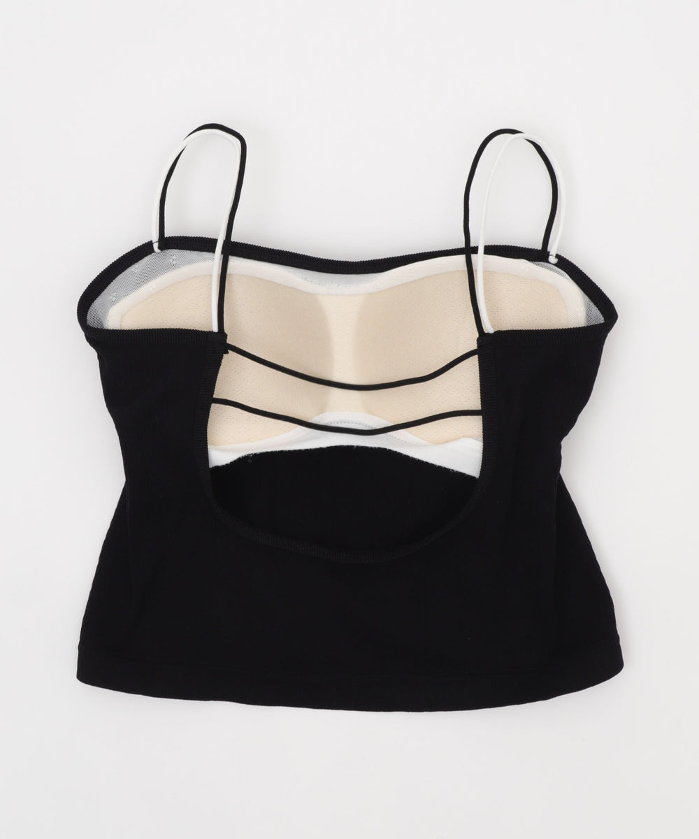 ワンポイントロゴキャミ