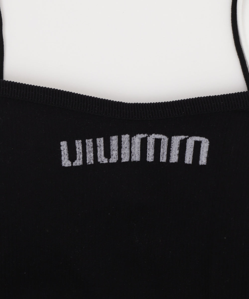 ワンポイントロゴキャミ