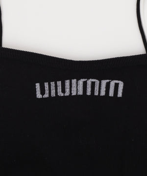 ワンポイントロゴキャミ