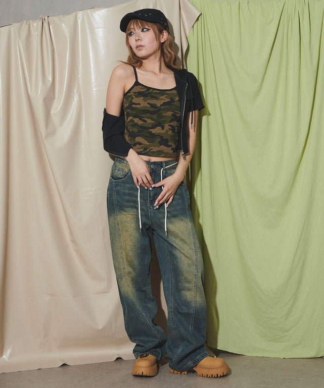 ブラウン モデル：160cm F着用