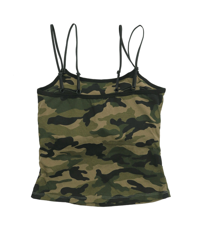 パイピングカモフラキャミ