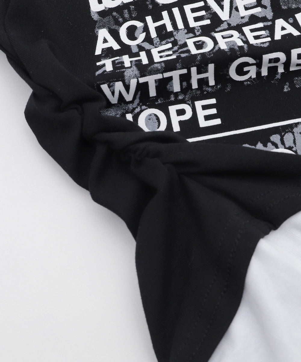 フェイクインナープリントピチT