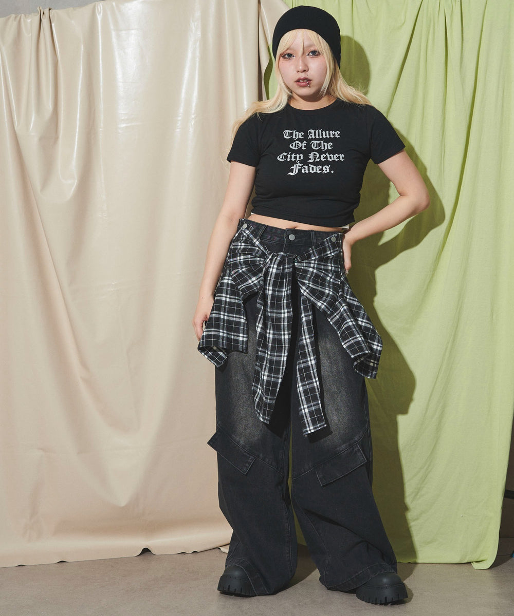 ブラック モデル：155cm F着用