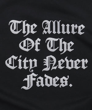 ゴシックロゴサイドギャザーピチT