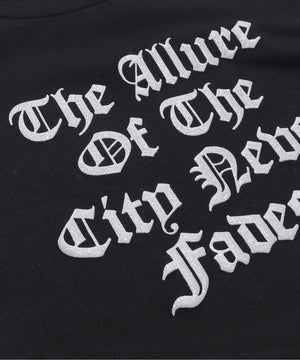 ゴシックロゴサイドギャザーピチT