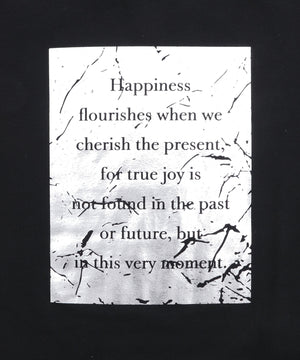 ボックスロゴ箔プリントピチT