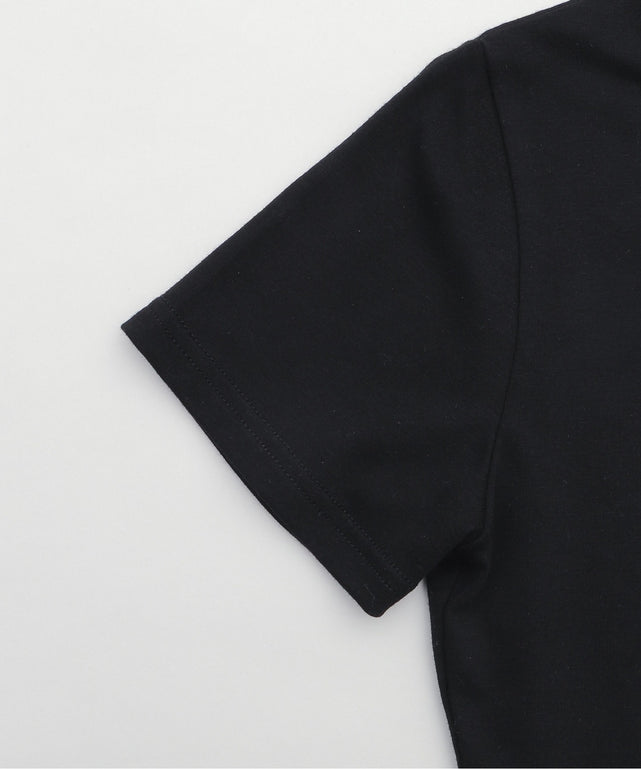 ボックスロゴ箔プリントピチT