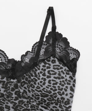 レオパードレースキャミ