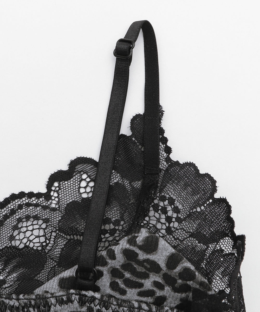 レオパードレースキャミ