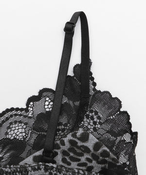 レオパードレースキャミ