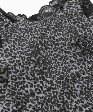 レオパードレースキャミ