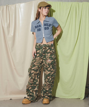 杢グレー モデル：160cm F着用