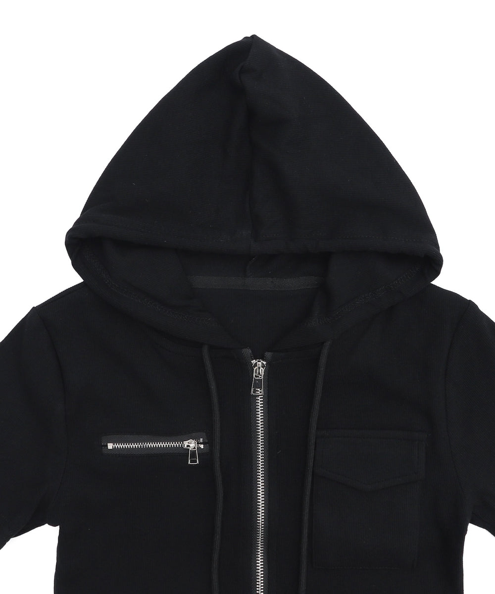 WジップクロップドSSピチPK