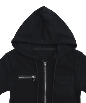 WジップクロップドSSピチPK