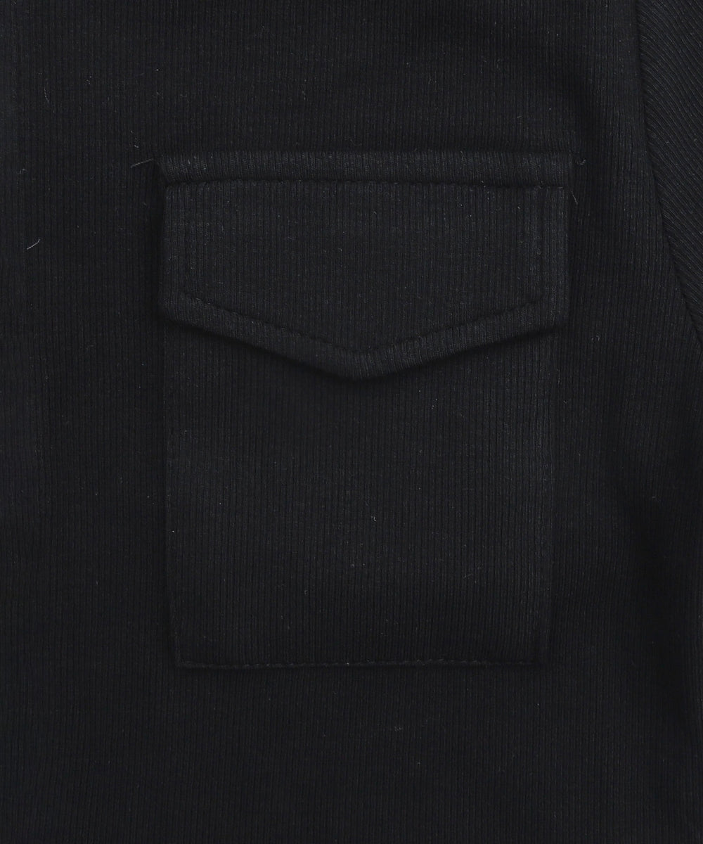 WジップクロップドSSピチPK