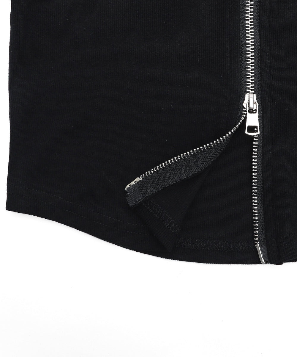 WジップクロップドSSピチPK