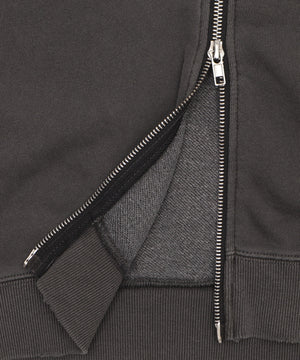 グラフィックWジップパーカー