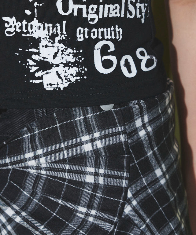 ハトメネックデザインSSトップス