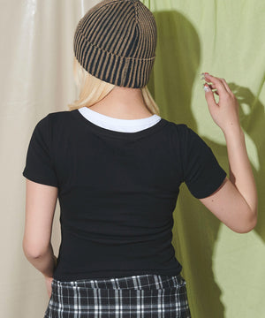 ブラック モデル：155cm F着用