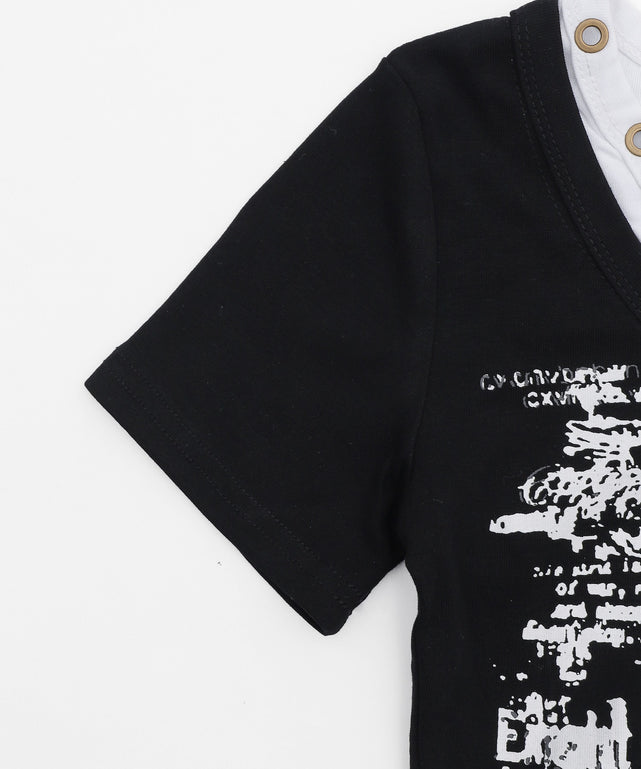 ハトメネックデザインSSトップス