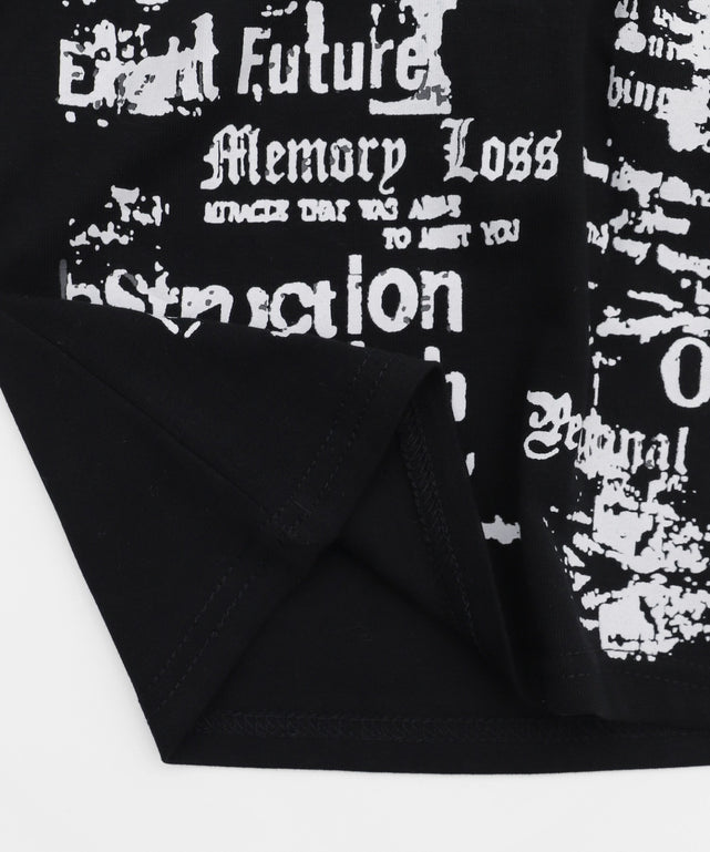 ハトメネックデザインSSトップス