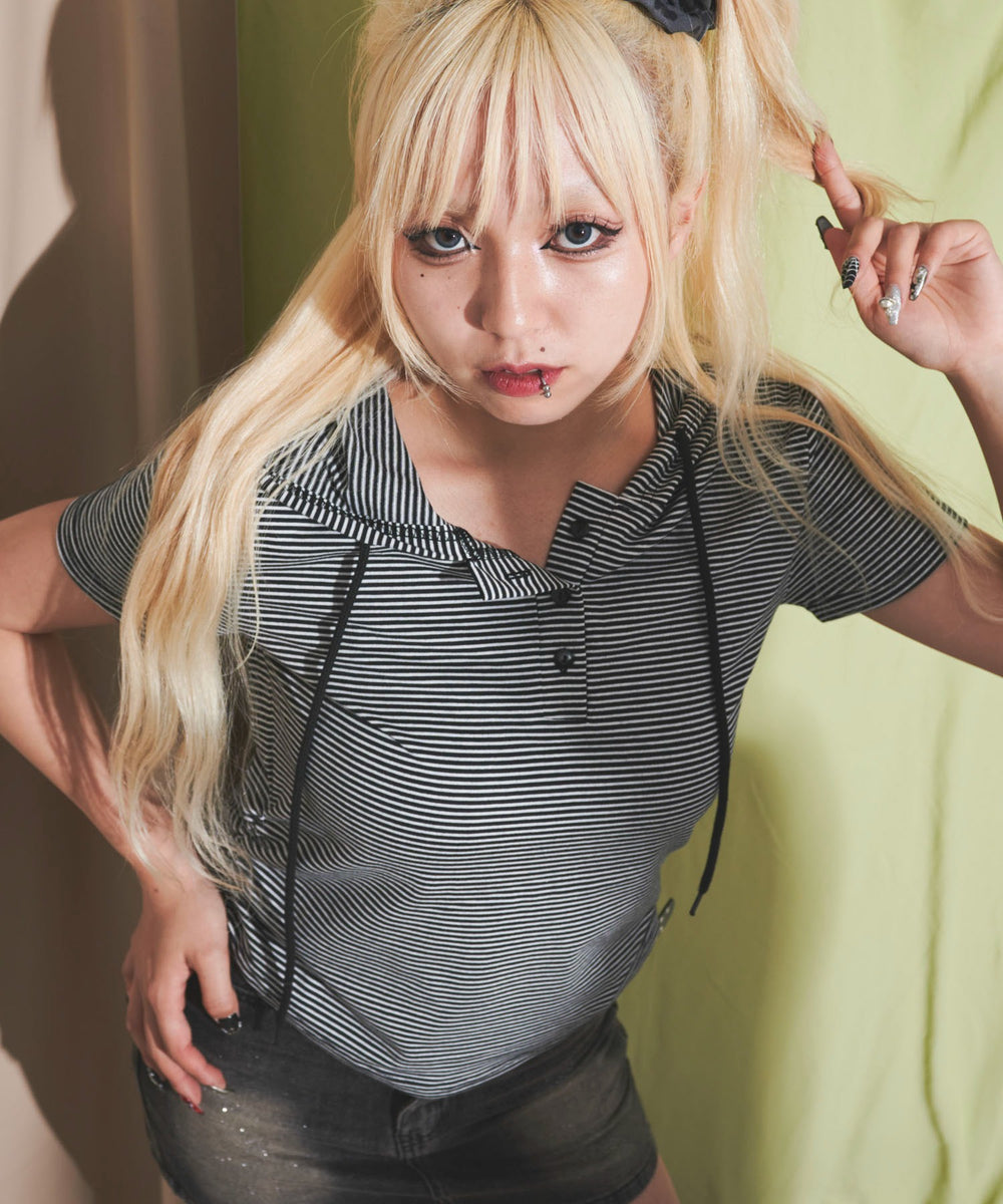 ブラック モデル：155cm F着用