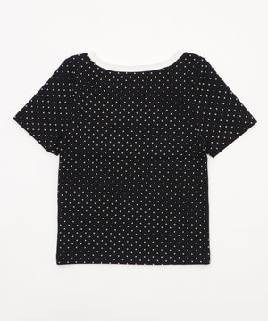 ヘンリーネックドッド刺繍ロゴT