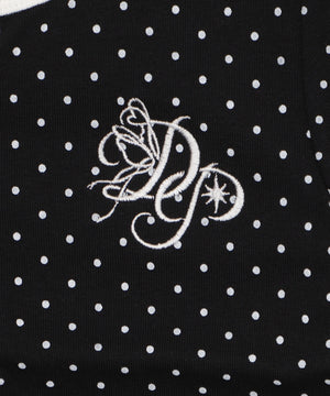 ヘンリーネックドッド刺繍ロゴT