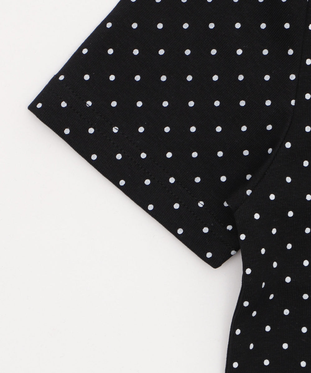 ヘンリーネックドッド刺繍ロゴT