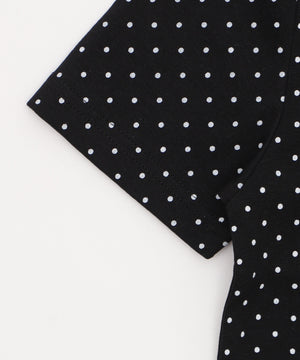 ヘンリーネックドッド刺繍ロゴT