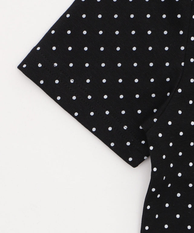 ヘンリーネックドッド刺繍ロゴT