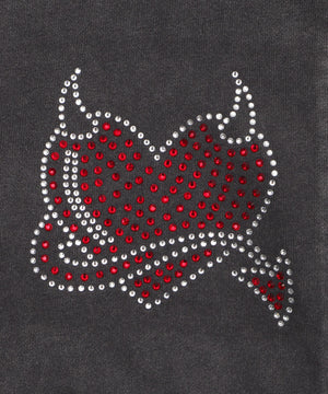 HEARTDEVIL　SSピグメントパーカー